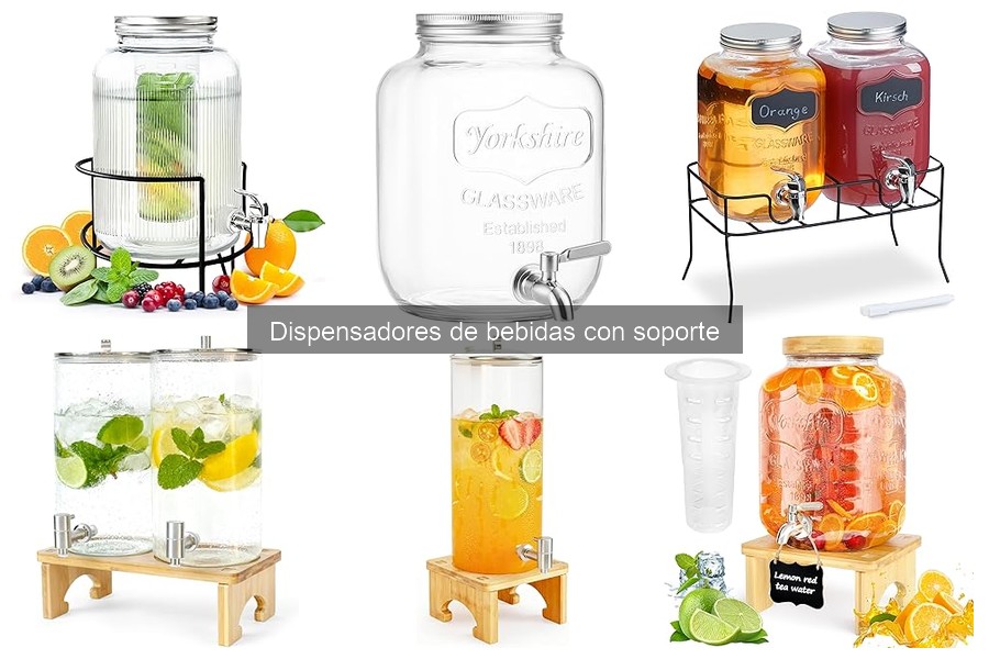 Alternativas a los dispensadores de bebidas con soporte