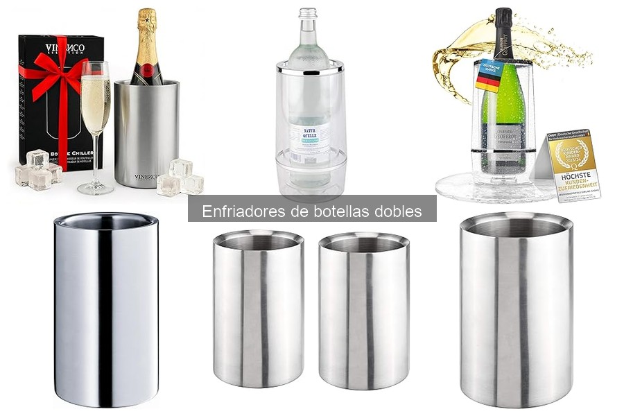 Alternativas a los enfriadores de botellas dobles para tus bebidas