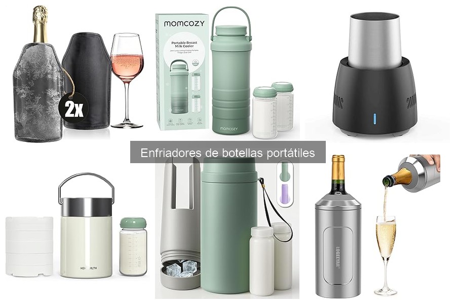 Alternativas a los enfriadores de botellas portátiles
