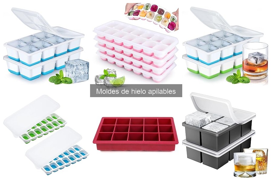 Alternativas a los Moldes de Hielo Apilables para tu Bar