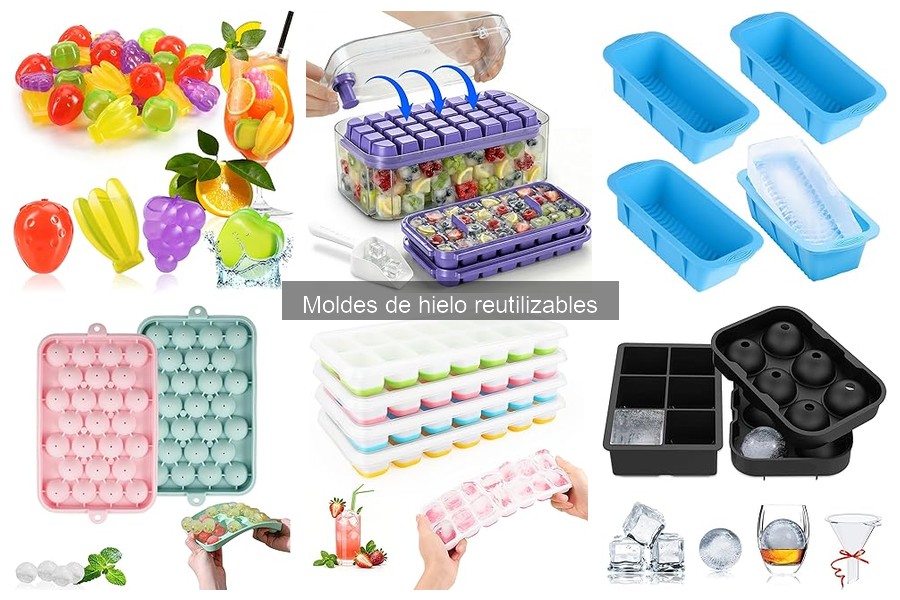 Alternativas a los Moldes de Hielo Reutilizables