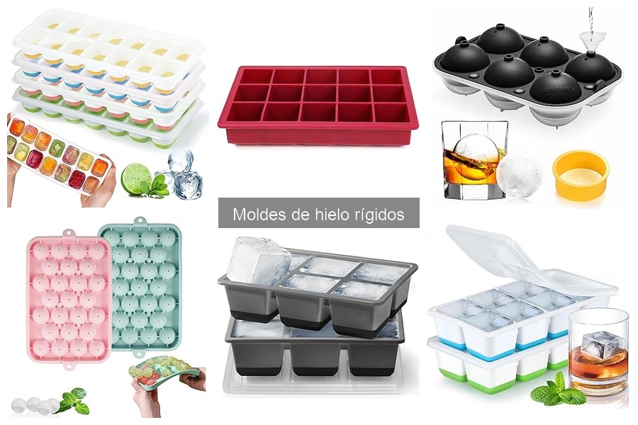 Alternativas a los Moldes de Hielo Rígidos para Bebidas