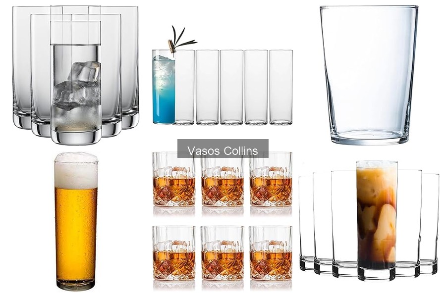 Alternativas a los vasos Collins para cocteles deliciosos