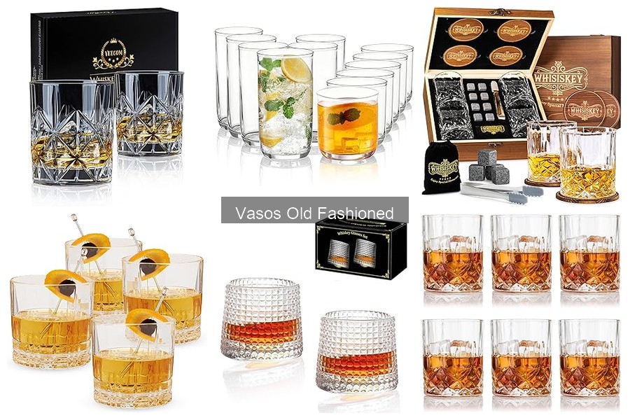 Alternativas a los vasos Old Fashioned para tus cócteles