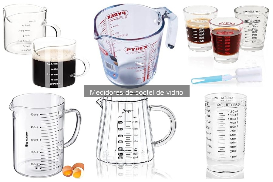 Alternativas a medidores de cóctel de vidrio: ¡Descubre más!