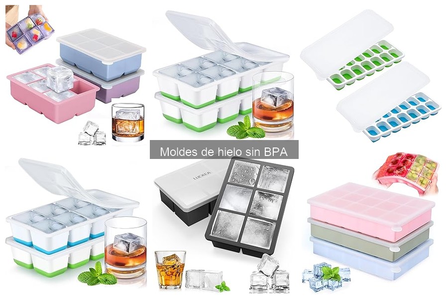 Alternativas a moldes de hielo sin BPA: ¿qué usar?