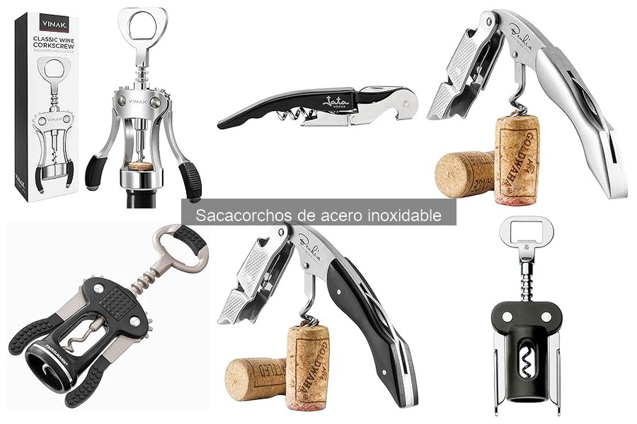 Alternativas a Sacacorchos de Acero Inoxidable: Opciones Eficaces