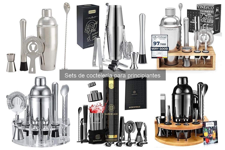 Alternativas a sets de coctelería para principiantes