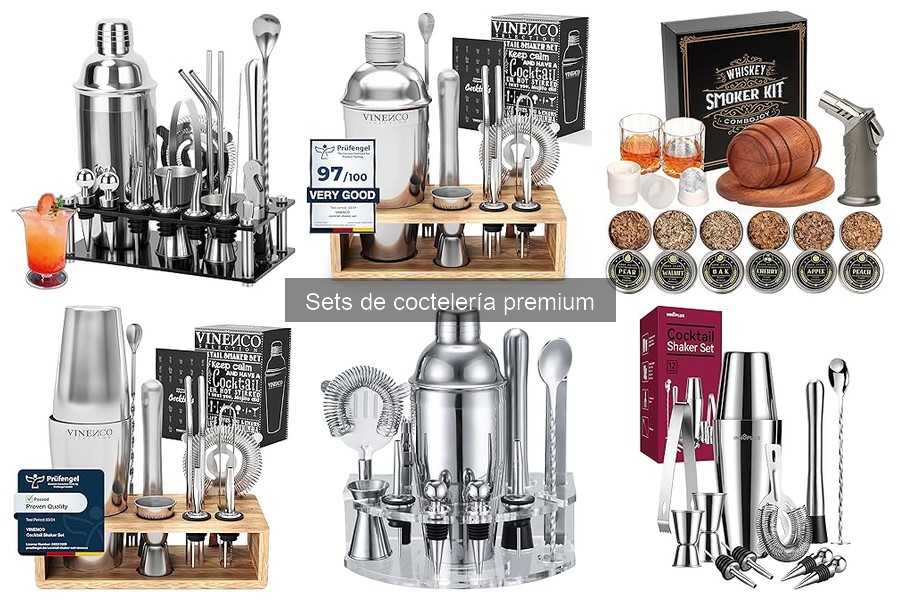 Alternativas a Sets de Coctelería Premium para tu Bar