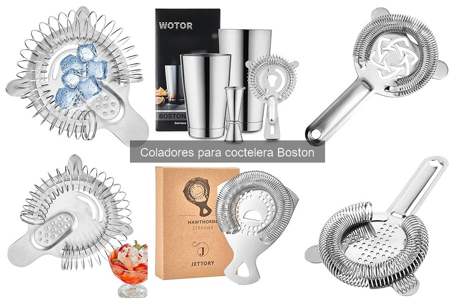 Alternativas al colador para coctelera Boston: ¡Descubre más!