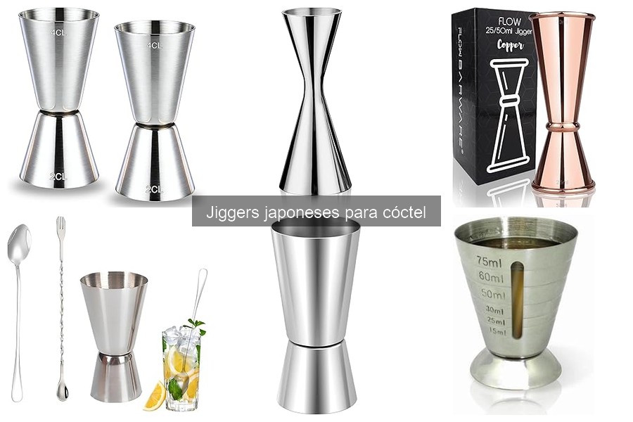 Alternativas al jigger japonés para medir cócteles