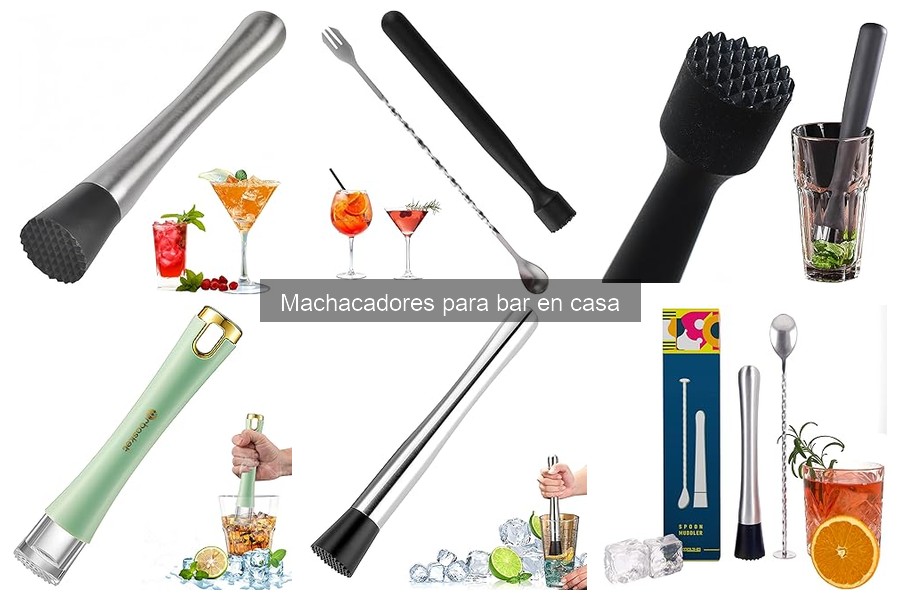 Alternativas al machacador de bar: opciones efectivas