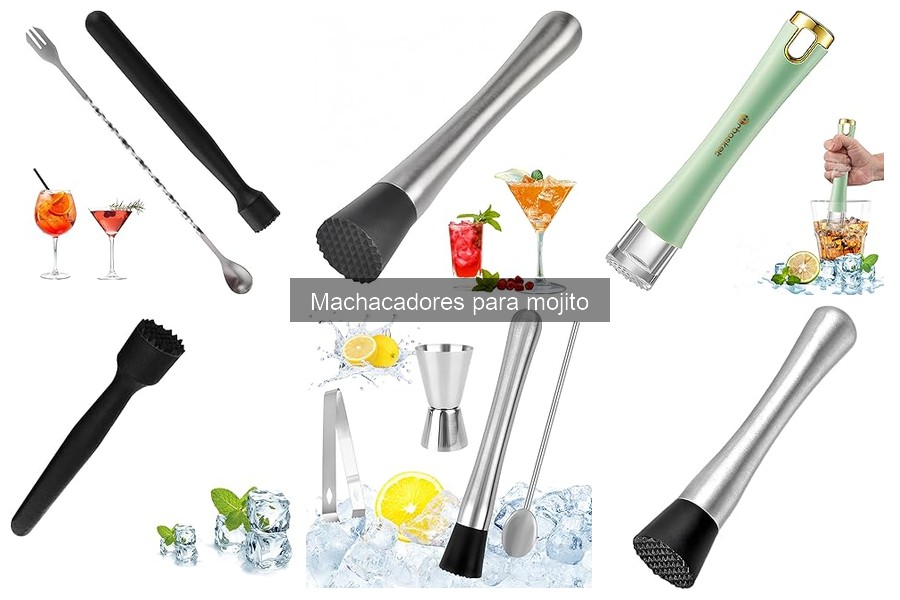 Alternativas al machacador de mojito: utensilios útiles