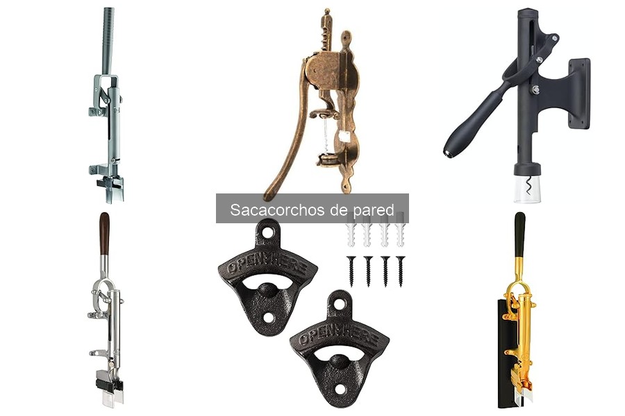 Alternativas al Sacacorchos de Pared: Elegimos lo Mejor