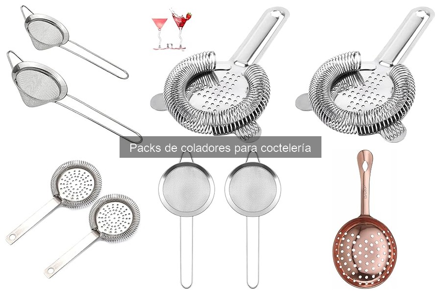 Alternativas creativas a coladores de cócteles tradicionales