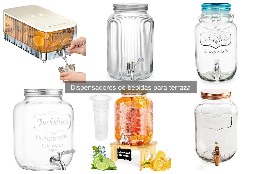 Alternativas Creativas a Dispensadores de Bebidas para Terraza