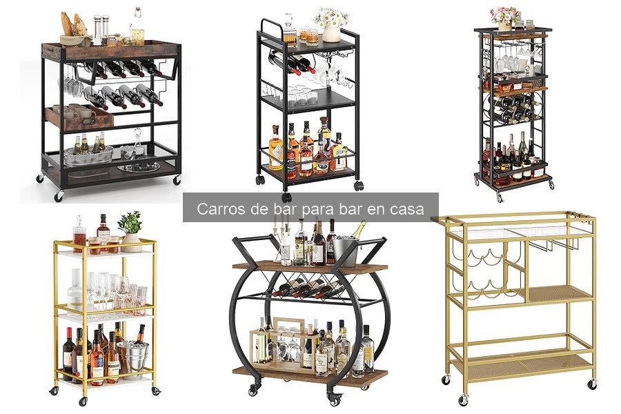 Alternativas económicas a carros de bar para tu hogar