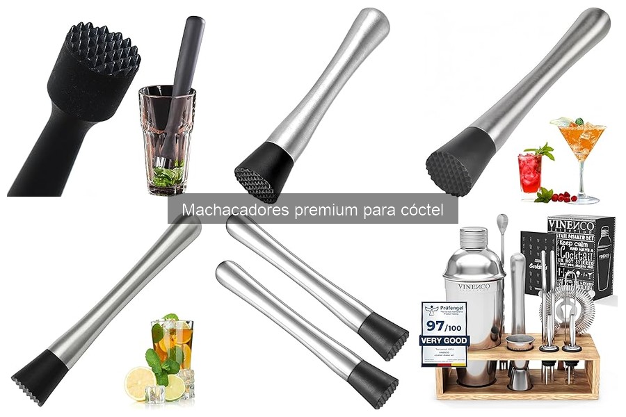 Alternativas Económicas a Machacadores Premium para Cócteles