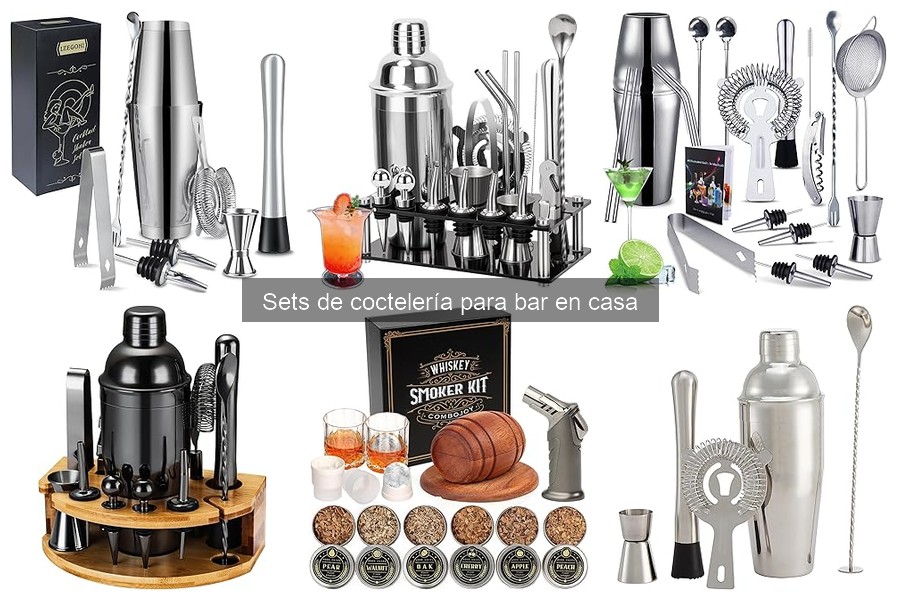 Alternativas innovadoras a sets de coctelería tradicionales