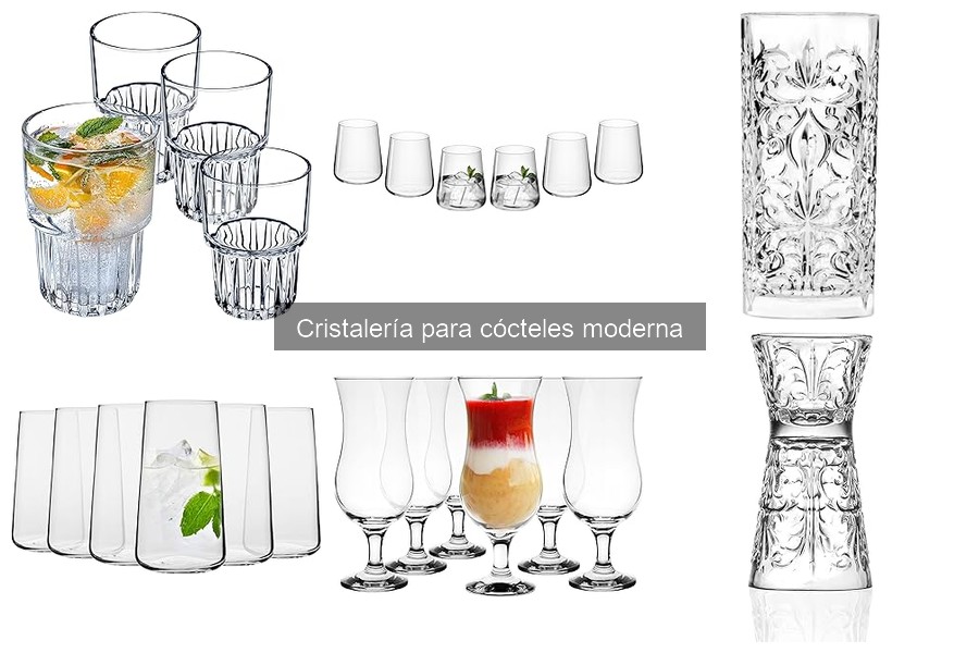 Alternativas modernas a la cristalería tradicional para cócteles