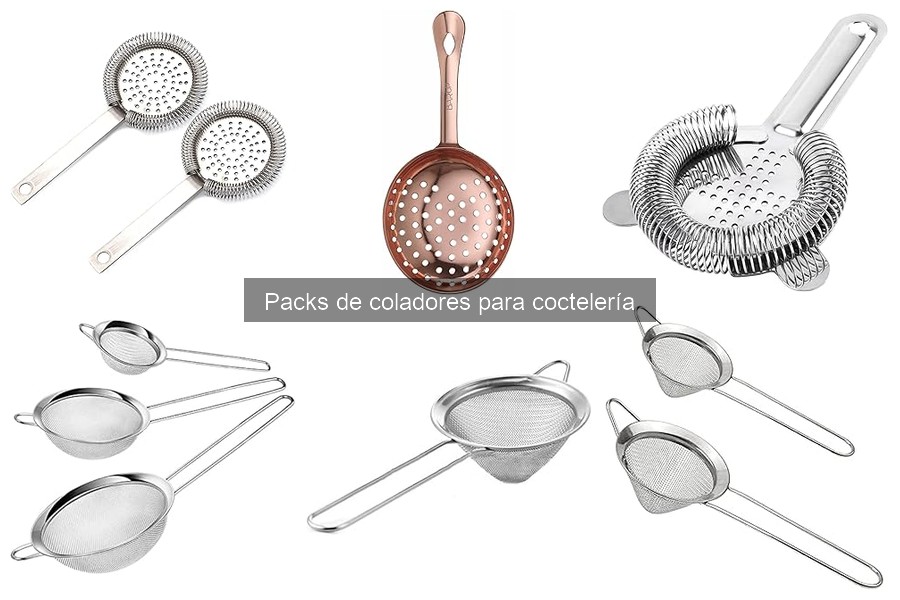 Beneficios de usar coladores de cócteles en casa
