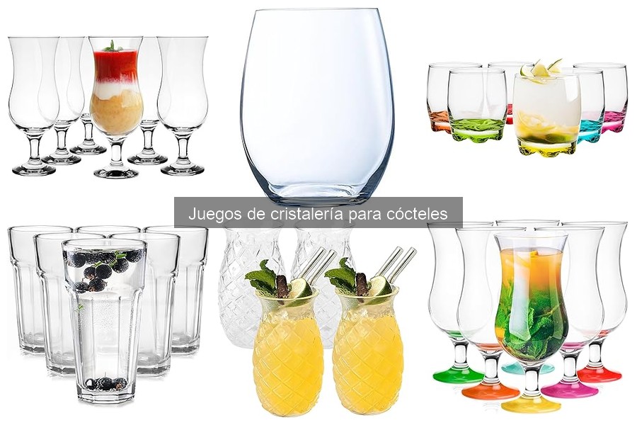 Beneficios de usar cristalería de calidad en coctelería