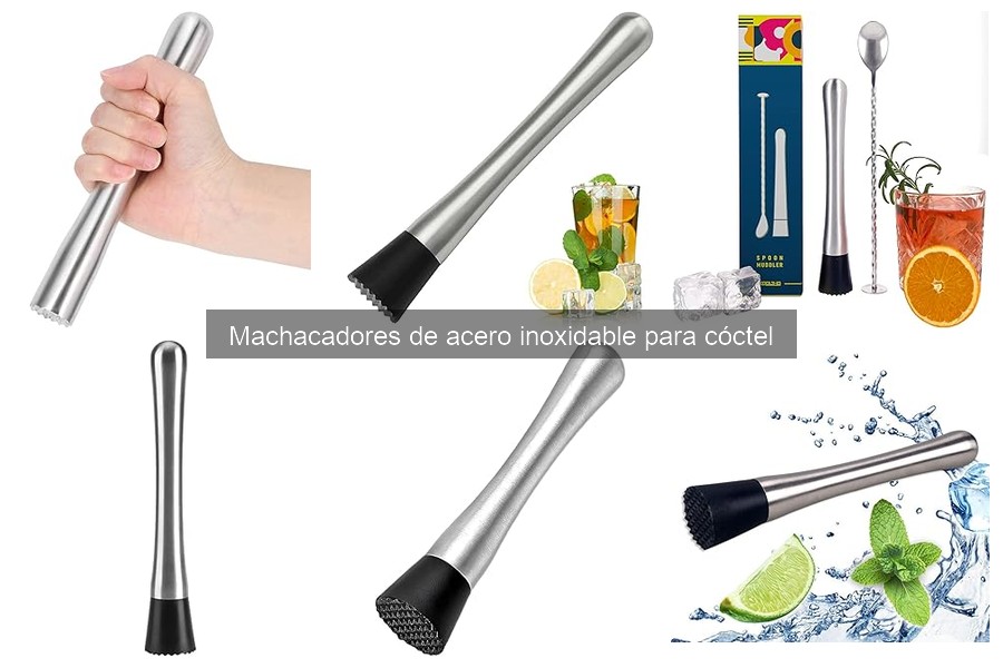 Beneficios del Machacador de Acero Inoxidable para Cócteles