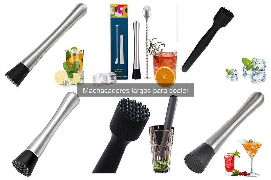 Beneficios del Machacador Largo en Coctelería