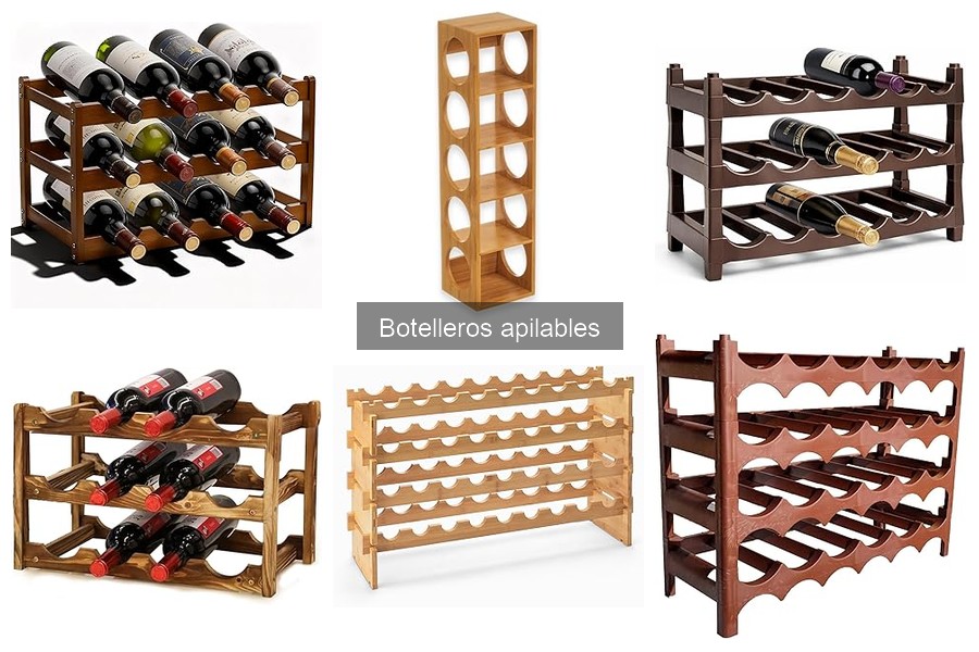 Botelleros apilables vs. convencionales: ¿cuál elegir?