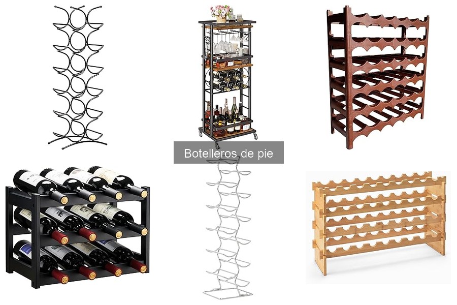 Botelleros de pie que maximizan el frío de tus bebidas
