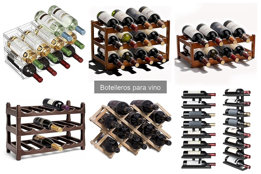 Botelleros para vino recomendados por sommeliers
