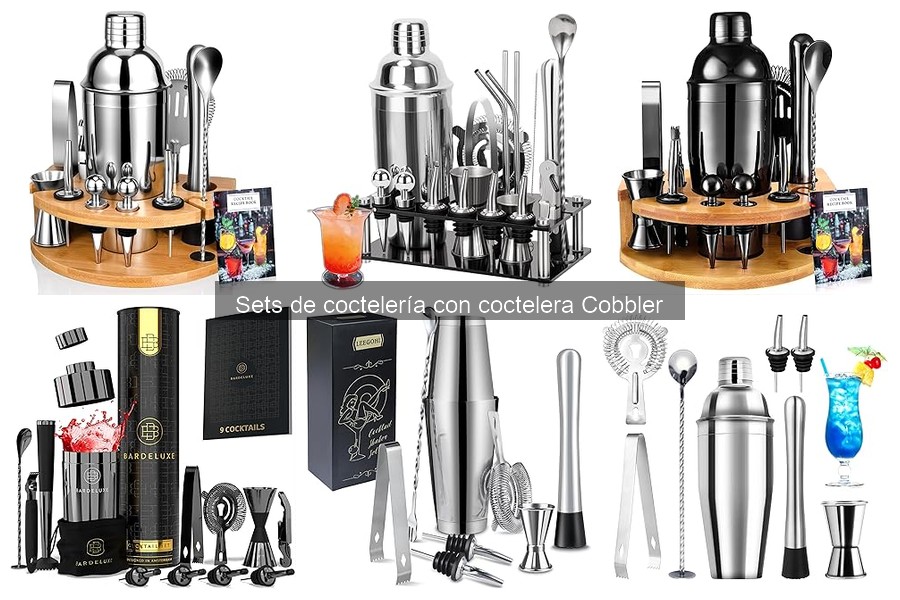 Coctelera Cobbler vs Otros Tipos: ¿Cuál Elegir?