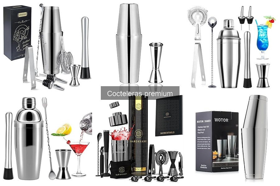 Cocteleras Premium: ¿Qué las distingue y sus beneficios?