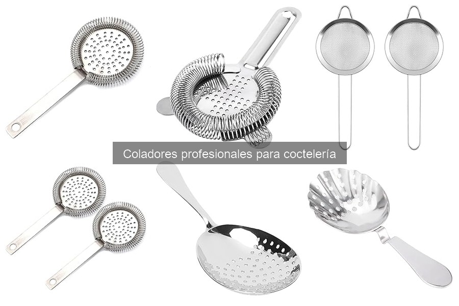 Coladores de coctelería para cócteles específicos: guía esencial
