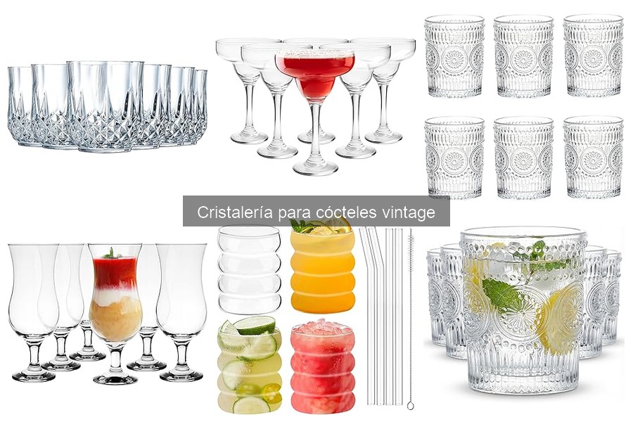 Combina cristalería vintage con barra moderna: consejos útiles