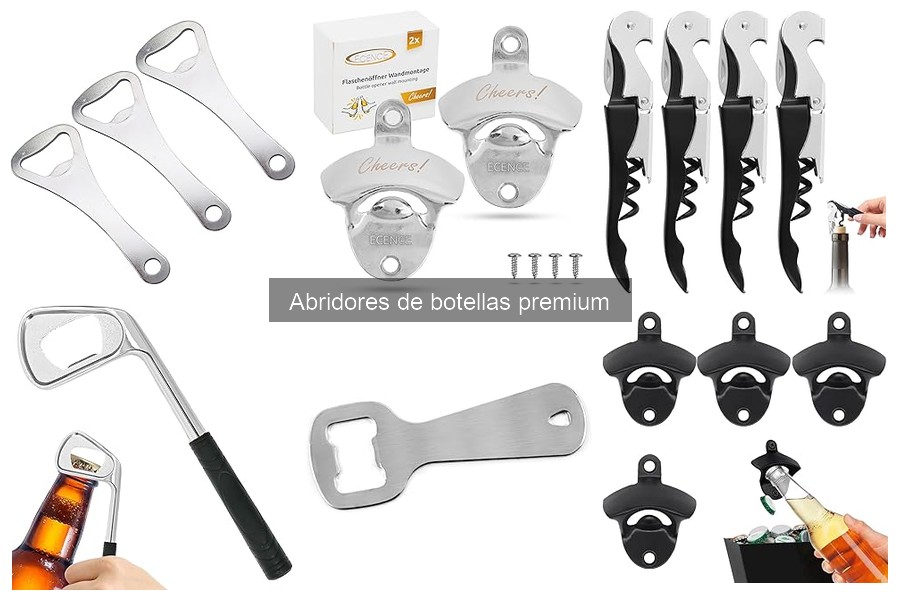 Cómo elegir el abridor de botellas premium ideal