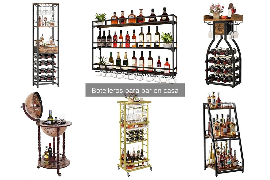 Cómo elegir el botellero perfecto para tu bar en casa