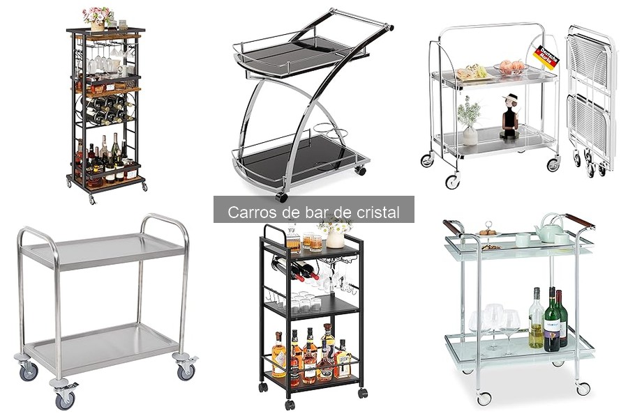 Cómo elegir el carro de bar de cristal ideal