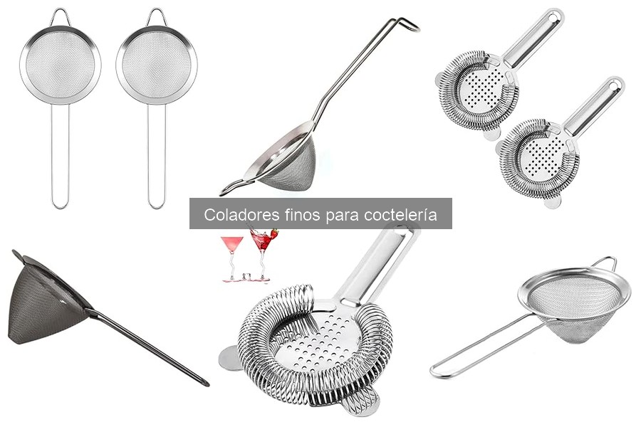 Cómo elegir el colador fino perfecto para tus cócteles
