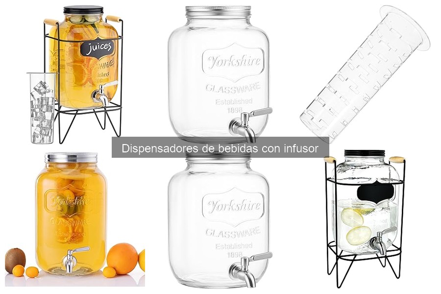 Cómo elegir el dispensador de bebidas con infusor ideal