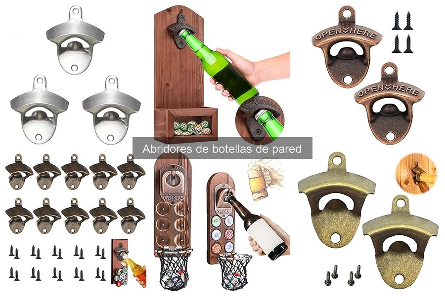 Cómo elegir el mejor abridor de botellas de pared para regalar