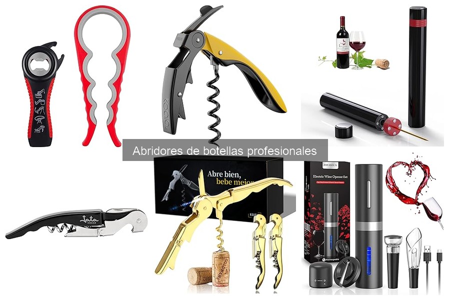 Cómo elegir el mejor abridor de botellas profesional