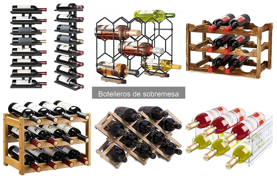 Cómo elegir el mejor botellero de sobremesa para tu hogar