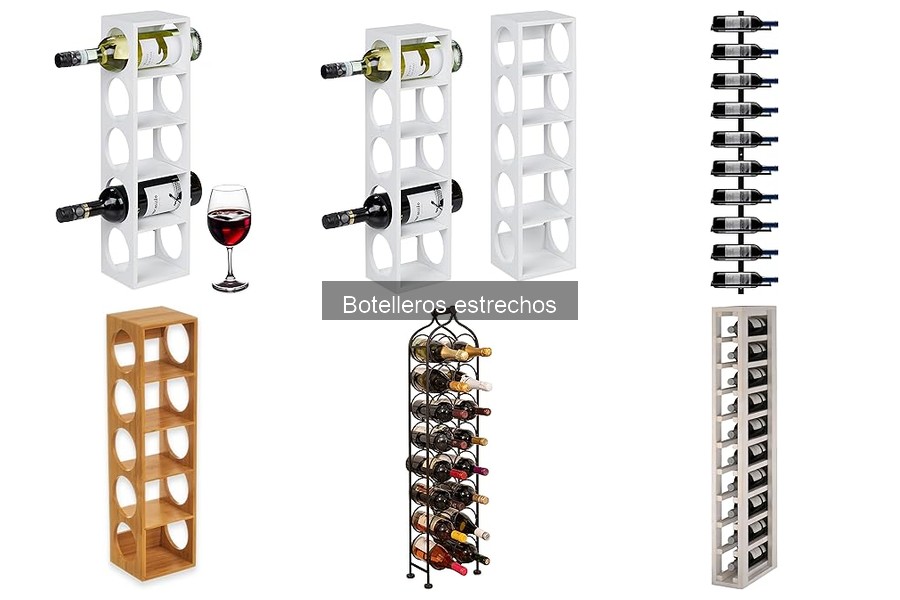 Cómo elegir el mejor botellero estrecho para tu hogar