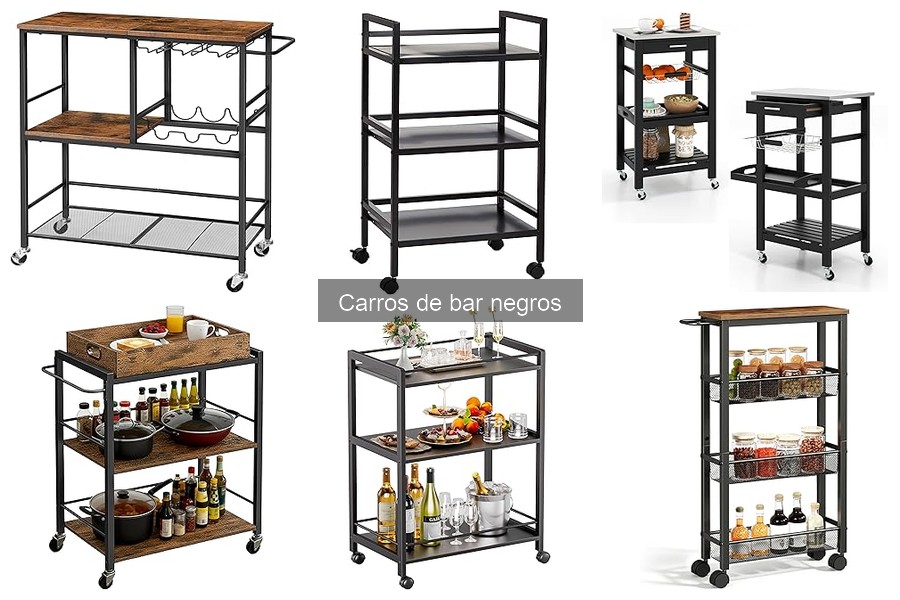 Cómo Elegir el Mejor Carro de Bar Negro: Guía Práctica