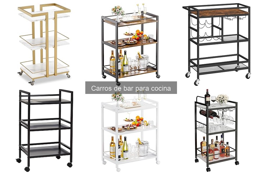 Cómo elegir el mejor carro de bar para tu cocina