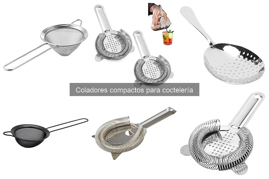Cómo elegir el mejor colador compacto para cócteles