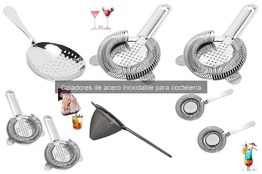Cómo Elegir el Mejor Colador de Acero Inoxidable para Coctelería