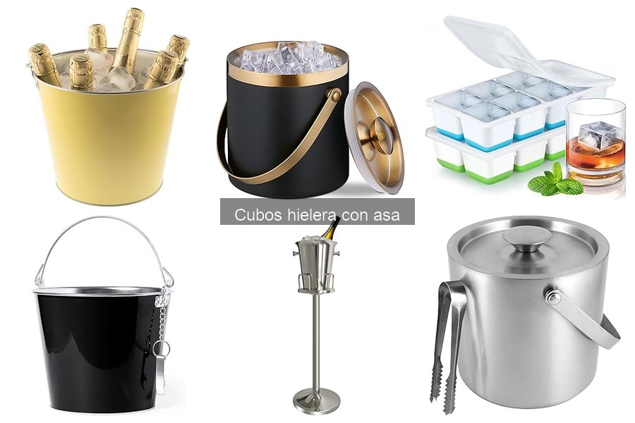 Cómo elegir el mejor cubo hielera con asa para ti