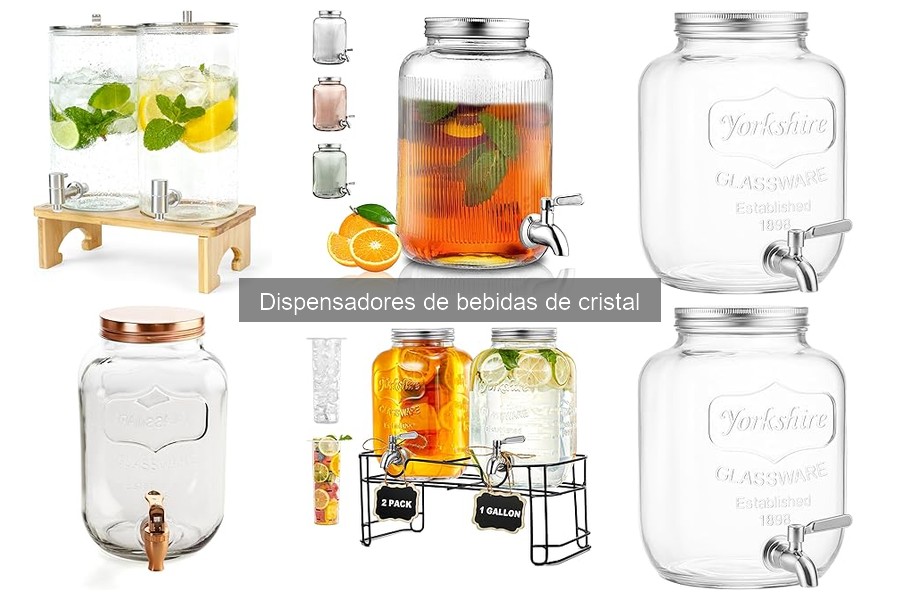 ¿Cómo elegir el mejor dispensador de bebidas de cristal?